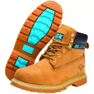 Image of Ox Tools - ox Honey Nubuck Safety Boot uk 11
