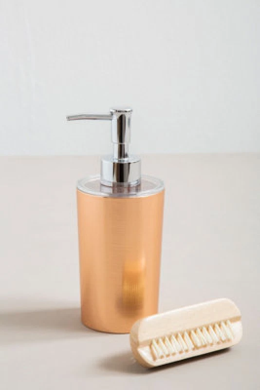 Image of Premier Housewares Shine Soap Dispenser, Glamorous Style Gold