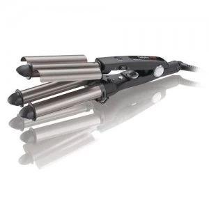 Image of Babyliss PRO Porcelain Ceramic Triple Barrel Hair Waver 22/19/22mm