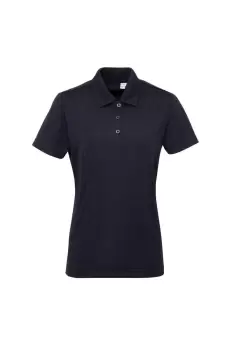 Image of Tri Dri Panelled Short Sleeve Polo Shirt
