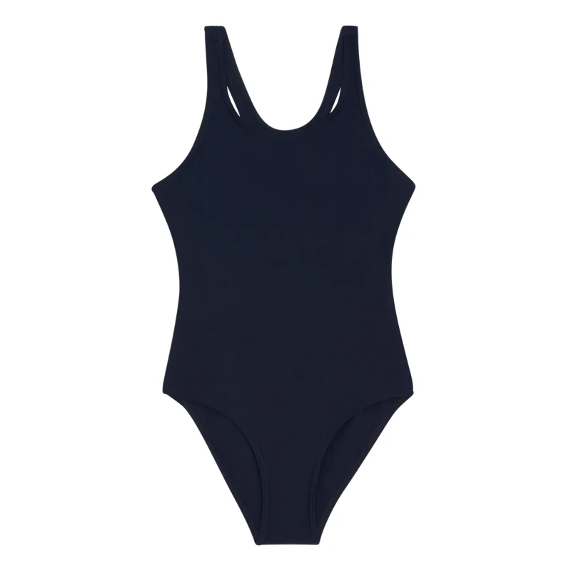 Image of Regatta Girls Katrisse Quick Dry One Piece Swimming Costume 3-4 Years - Waist 53-54cm (Height 98-104cm) NAVY RKM029G-540-3