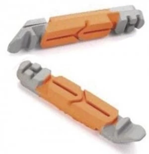 Image of ASHIMA V Brake Inserts, Shimano, Mountain Bike,3 Function, Extended-Shimano-Tri-Colour