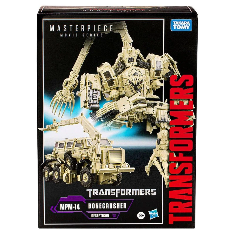 Image of Transformers Transformers MPM-14 Bonecrusher - Black One Size