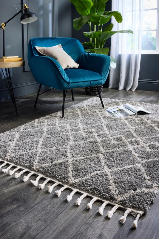 Image of Origin Casablanca Grey Size: 160cm x 230cm Grey Unisex 160cm x 230 cm