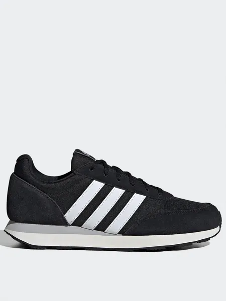 Image of adidas Run 60s 3.0 Shoes Mens Low Trainers 6 (39.3) Black 11790603260