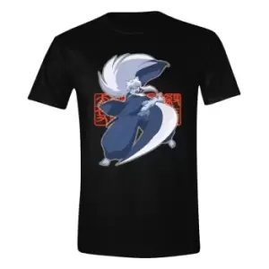 Image of Inuyasha T-Shirt Blue Blade Size S