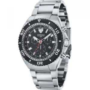 Image of Mens Swiss Eagle Carrier Chronograph Watch
