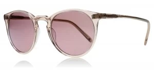 Image of Oliver Peoples The Row O Malley NYC Sunglasses Translucent Amber 15553O 48mm