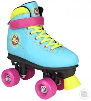 Image of Pop Squad Blue Malibu Quad Skate Size 2
