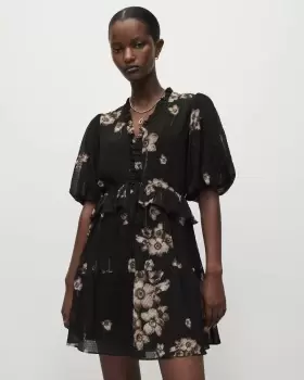 Image of AllSaints Lina Fillipa Mini Dress