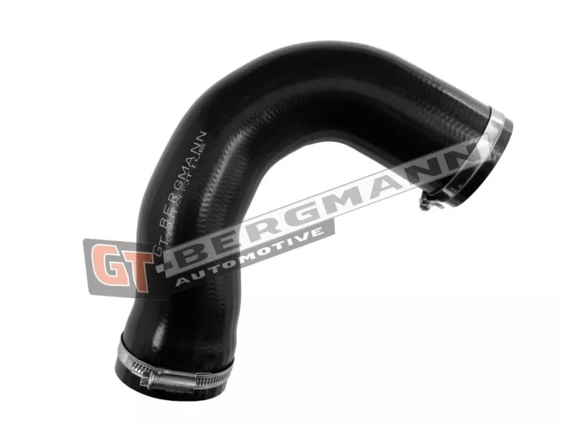Image of GT-BERGMANN GT52-783 Turbocharger Hose with clamp, AEM (Ethylene Acrylate Rubber) AEM (Ethylene Acrylate Rubber) Charger Intake Hose (3314)