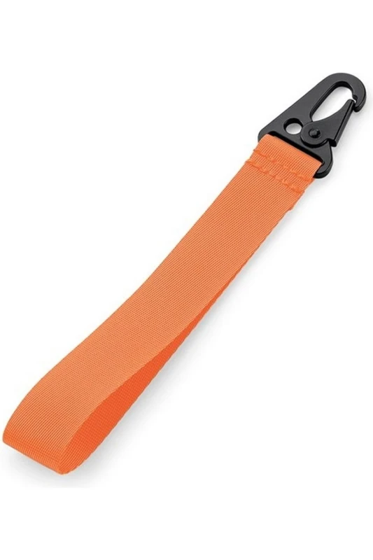 Image of Bagbase Key Clip in Orange Orange Unisex One Size