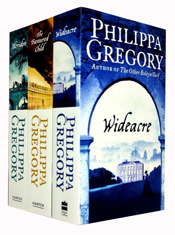 Image of Philippa Gregory 3 Book Set Wideacre, The Favoured Child, Meridon Philippa Gregory Books