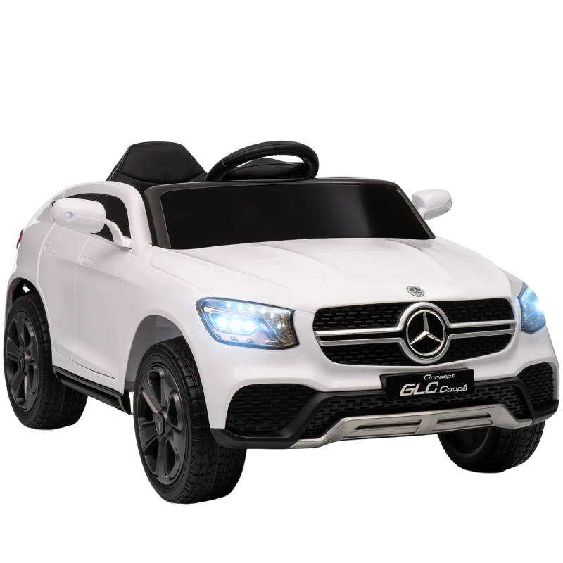 Image of AIYAPLAY Mercedes-Benz GLC Licensed Kids Ride on Car with Remote - White TJ Hughes 5063603621138