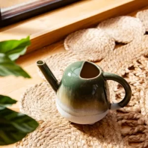 Image of Sass & Belle Mojave Glaze Green Watering Can