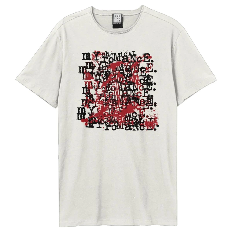 Image of Amplified Amplified Men Revenge My Chemical Romance T-Shirt in White Size: X-Small White XS Male 5063693956097