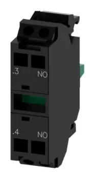 Image of Siemens SIRIUS ACT Contact Block - 1NO 5 500 V ac/dc