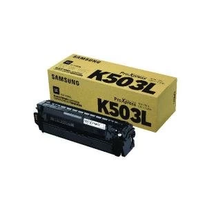 Image of Samsung CLT K503L High Yield Black Laser Toner Ink Cartridge