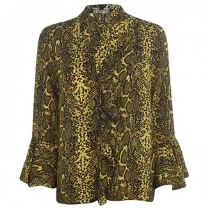 Image of Biba Python Blouse - Yellow