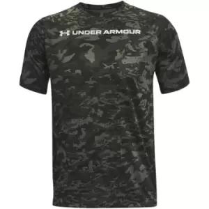 Image of Under Armour Boxed Wordmark T Shirt Mens - Grey