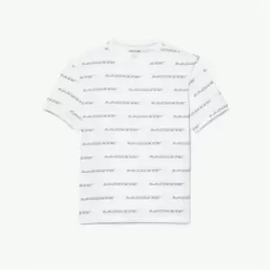 Image of Lacoste BW Race T-Shirt - White