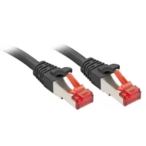 Image of Lindy 47396 networking cable Black 5m Cat6 S/FTP (S-STP)