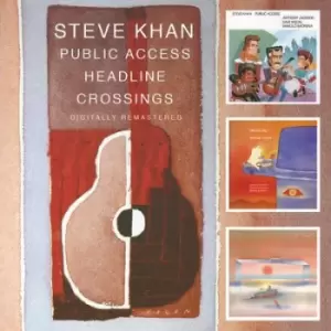 Image of Public Access/Headline/Crossings by Steve Khan CD Album
