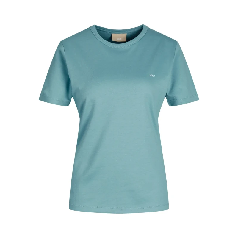 Image of JJXX Womens T-Shirt JJXX Catherine Slim Time Noos Bleu Female S