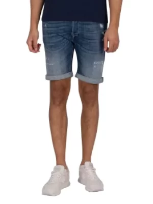 Image of Aged Eco Denim Shorts