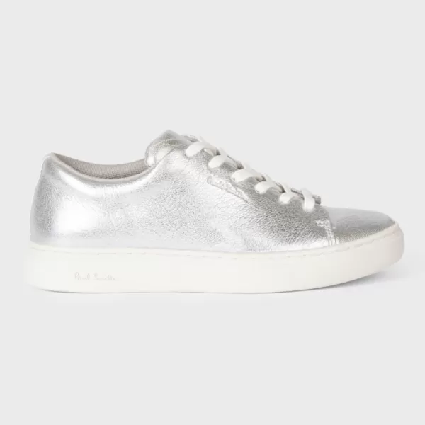 Image of Paul Smith Womens Shoe Lee Metallic Silver