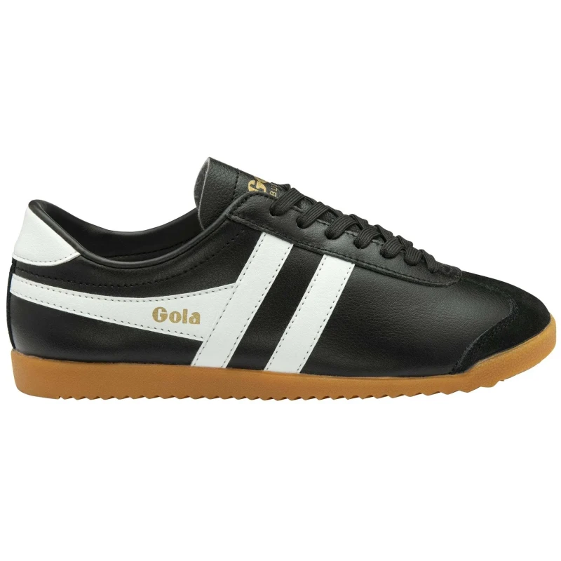 Image of Gola Lace-up leather sneakers For Her Gola Bullet Noir Female 37