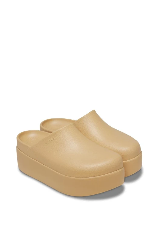Image of Crocs Women Dylan Platform Clogs Wheat 8