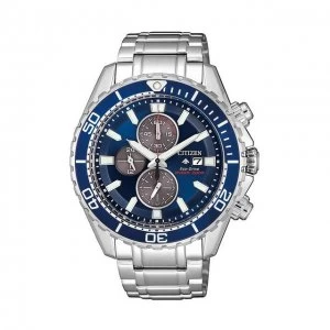 Image of Citizen Blue And Silver 'Promaster Diver' Eco-Drive Watch - CA0710-82L