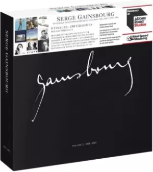 Image of Serge Gainsbourg Integrales Des Enregistrements Studio, Volume 2: 1971-1987 - Sealed 2021 UK vinyl box set 539134-4