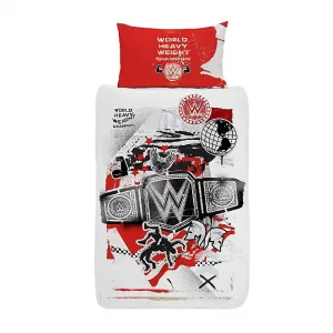 Image of WWE World Heavyweight Champion Single Duvet Cover