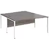 Image of Dams International Wave Desk MB16WBWHGO 1,600 x 2,000 x 725 mm