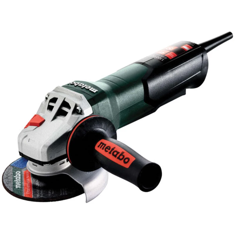 Image of Metabo 603624390 Wp 11-125 Quick Angle Grinder 1100W 110V Mptwp11125L