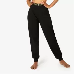Image of Biba Soft Cotton Branded Joggers - Black
