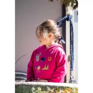 Image of Shires Tikaboo Hoodie Junior Girls - Pink