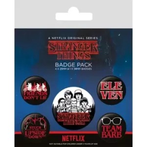 Image of Stranger Things - Characters Badge Pack