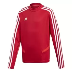Image of adidas 19 Training Top Kids - Red