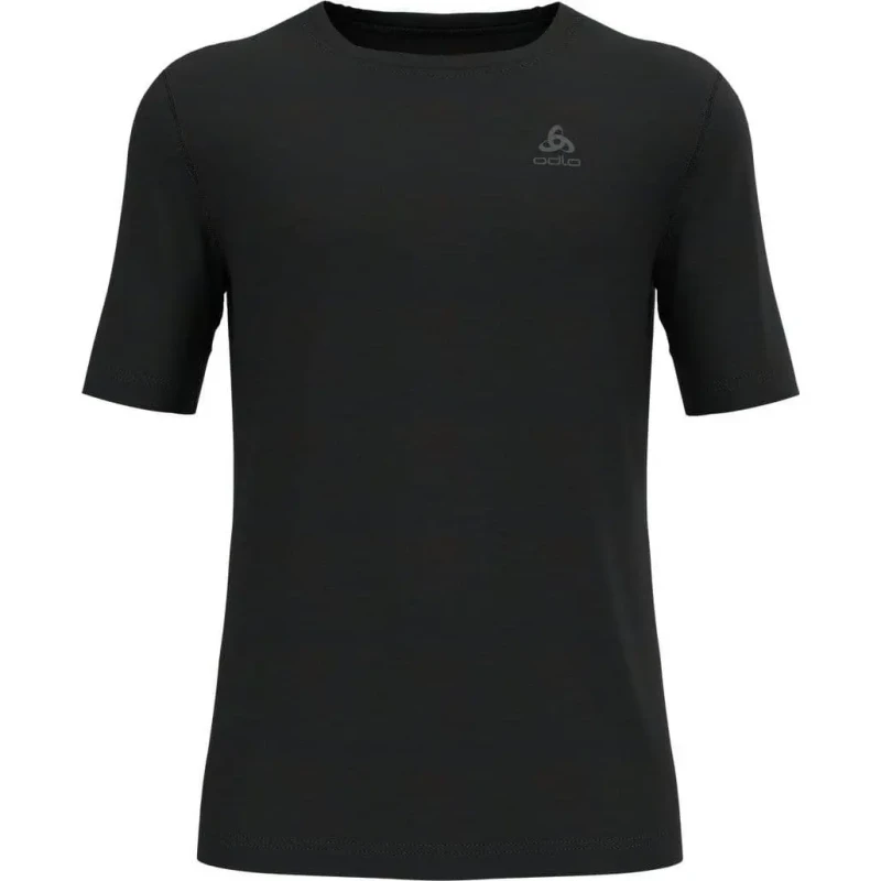 Image of Odlo Merino 200 Short Sleeve T-Shirt - Black S