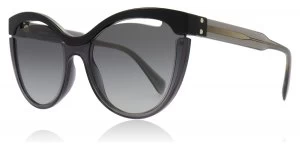 Image of Miu Miu MU01TS Sunglasses Black / Grey 1AB3M1 52mm
