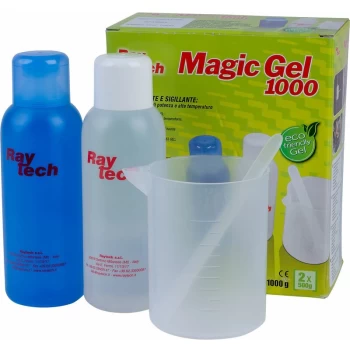 Image of Magic Gel 2 x 500ml Bottles - Raytech