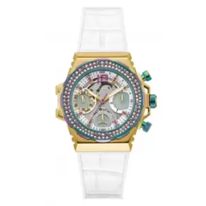 Image of Ladies Fusion Stainless Steel Gold Silver Watch GW0553L2