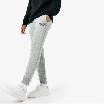 Image of Jack Wills Haydor Graphic Joggers - Grey Marl