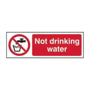 Image of Not Drinking Water - Sav (600 x 200mm)