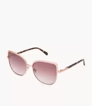 Image of Fossil Women Julietta Cat Eye Sunglasses