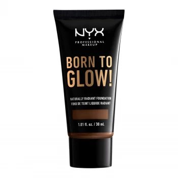 Image of NYX Professional Makeup Born to Glow Naturally Radiant Foundation 30ml (Various Shades) - 6 Deep Cool