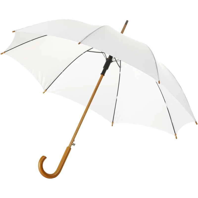Image of Bullet 23" Kyle Automatic Classic Umbrella in White White Unisex